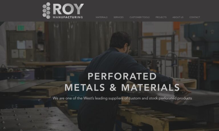 Roy Manufacturing Co., Inc.
