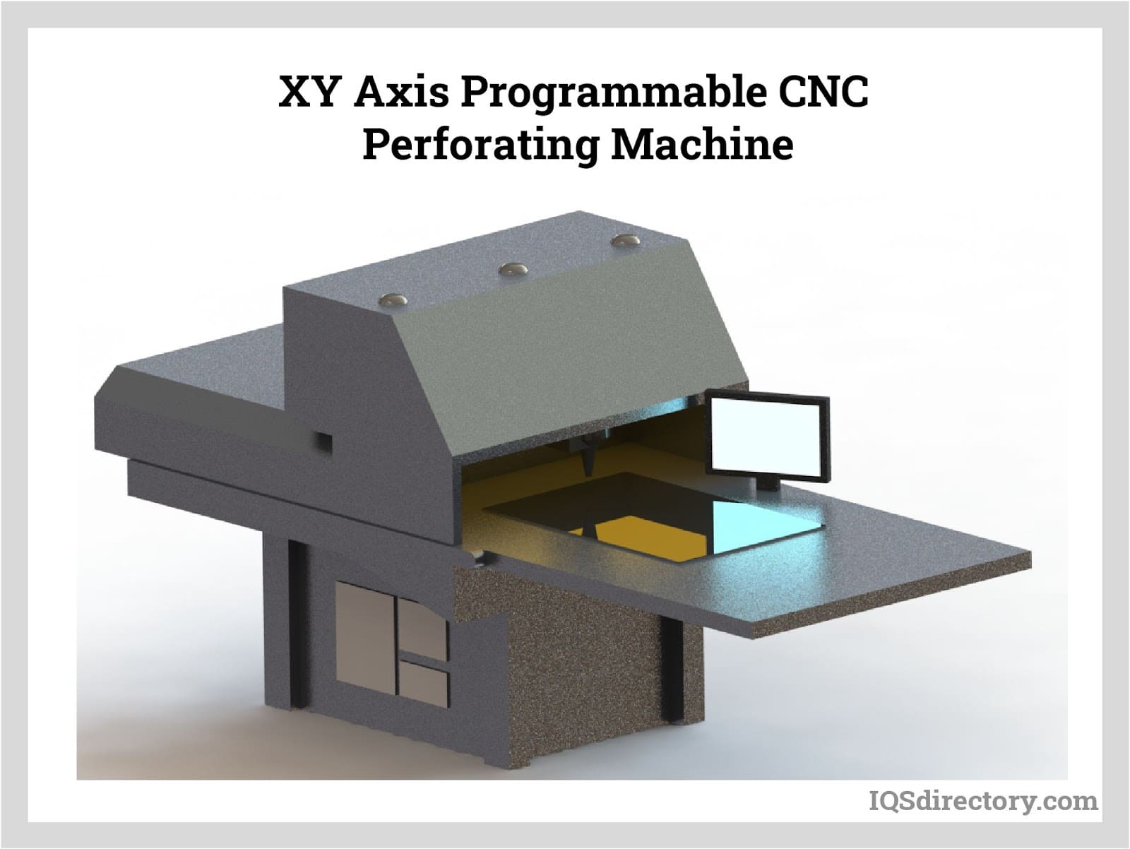 xy axis programmable cnc perforating machine