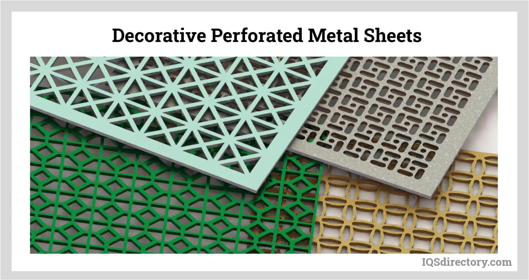 Decorative Perforated Metal Sheets
