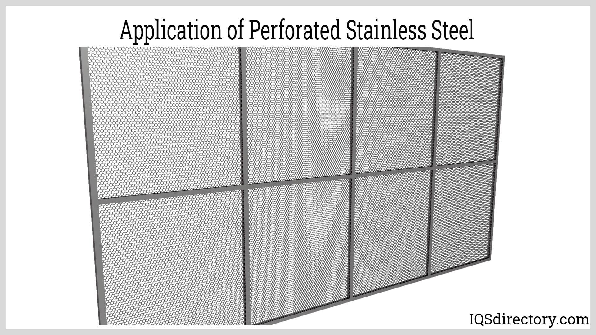 Application of Perforated Stainless Steel