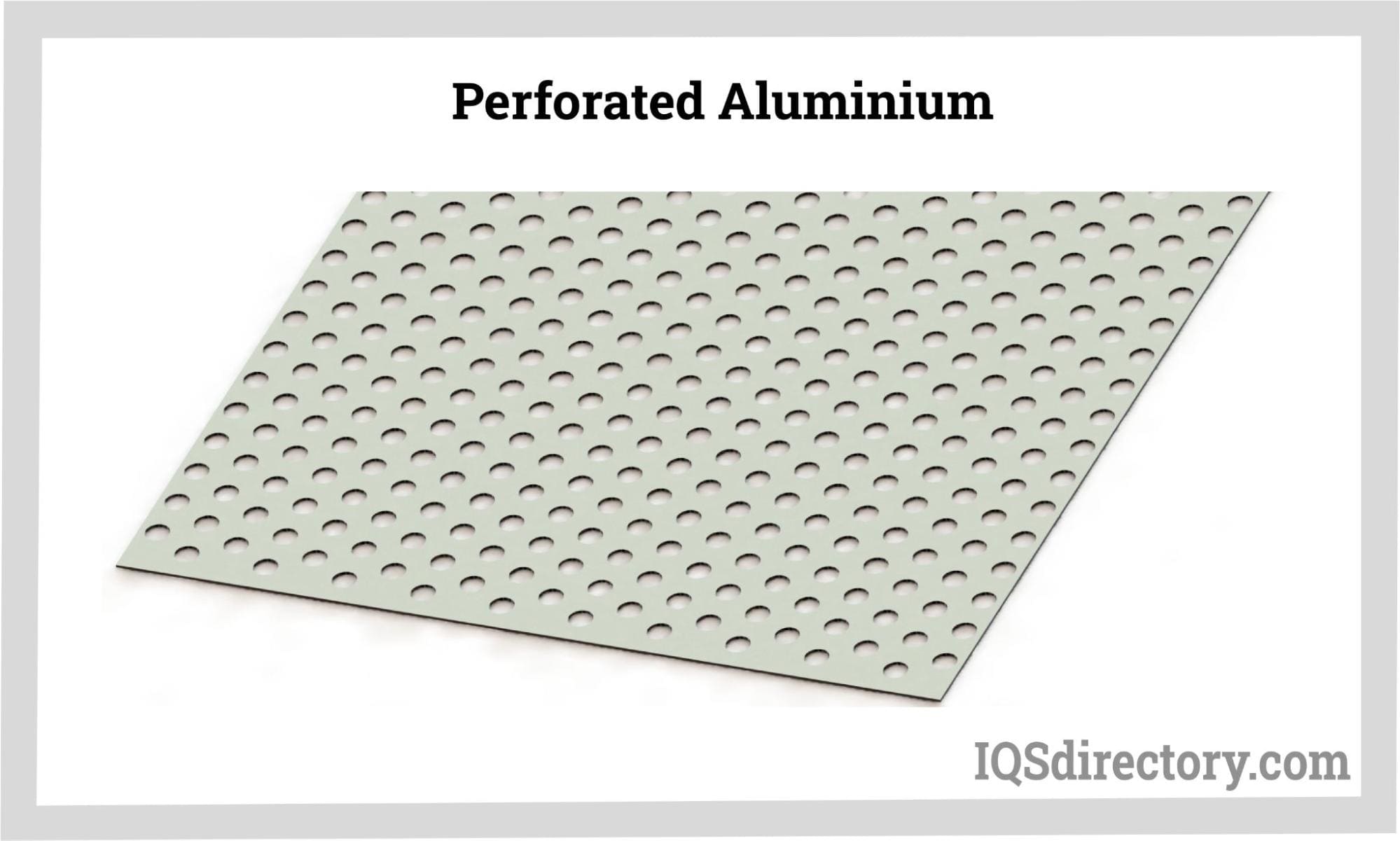 Perforated Aluminium