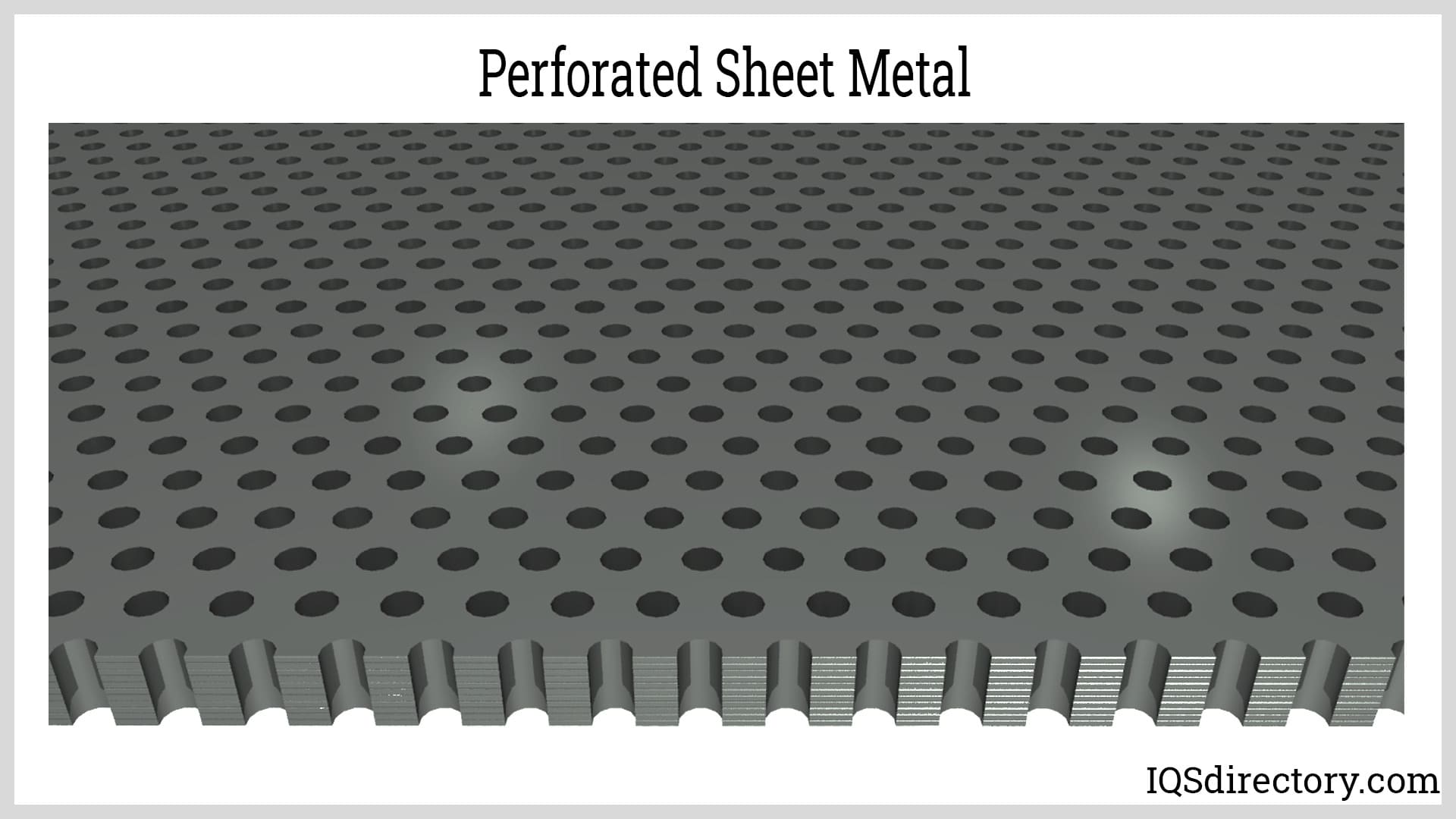 Perforated Metal Sheet, Cut-To-Size